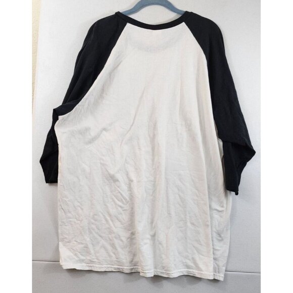 Womens 2XL Aunt Patrol Gildan Heavy Cotton 3/4 Sleeve Raglan T-Shirt - Picture 3 of 5